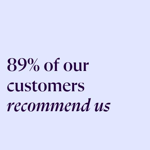 89% of Epical customers recommend us